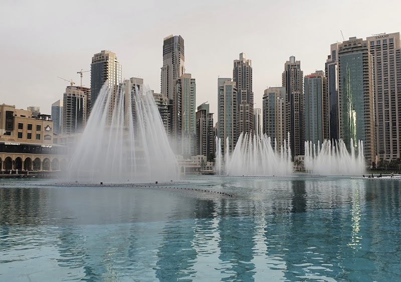 The Dubai Fountain - Tourist Attractions in Dubai in Downtown Dubai - Dubai - United Arab Emirates, Dubai